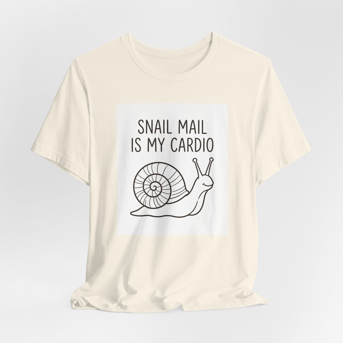 Snail Mail Is My Cardio Shirt | Funny Introvert Tee | Stationery Lover Gift